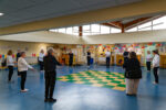 Les élèves de l'atelier de Qi Gong (1/3)
