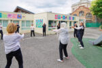 Les élèves de l'atelier de Taichi (3/3)