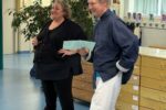 Discours du Président avec Oriane, la professeure de Qi Gong